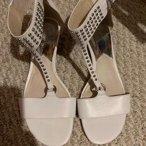 Michael Kors White Sandals